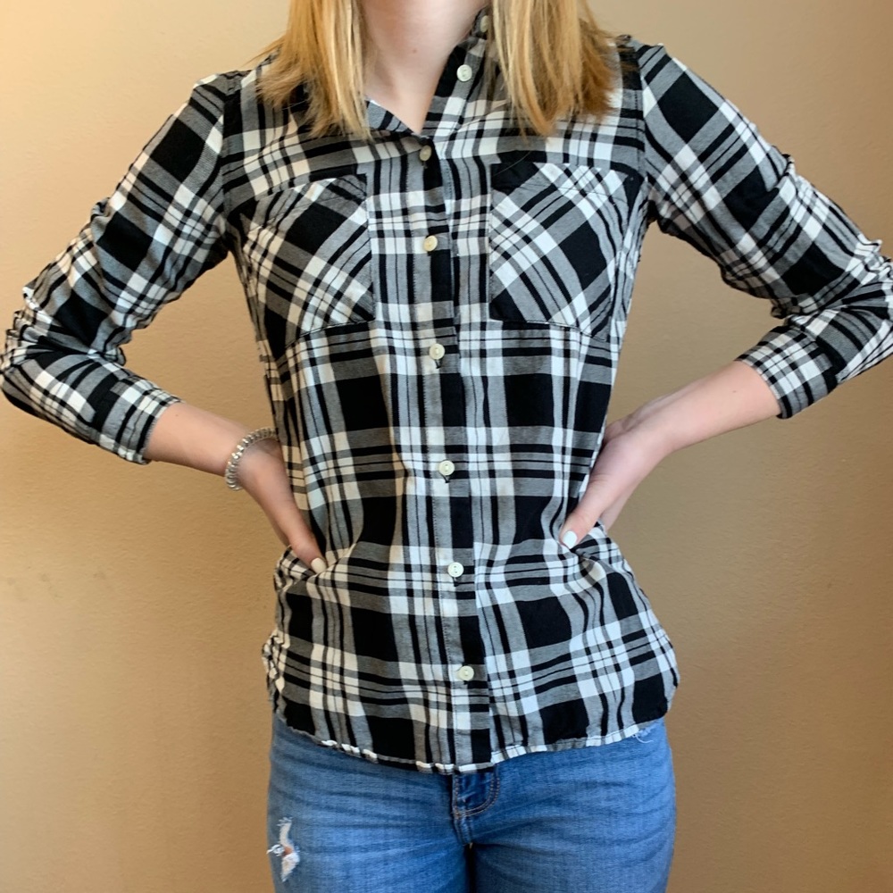 Black and White Flannel